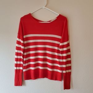LOFT Striped Sweater in Small